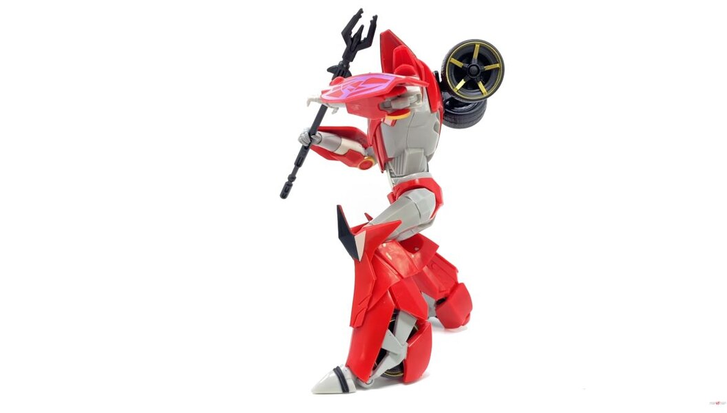 Transformers RED Prime Knock Out In Hand Image  (15 of 37)